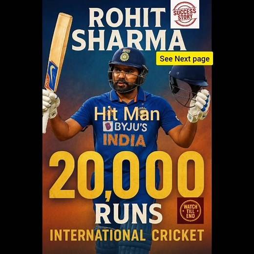 Rohit Sharma: Records, Runs & Rise of a Modern Cricket Legend| Hit Man | Mumbai chi Shan|#viral.
