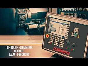 Siemens ShopMill -Sinumerik - Getting Started - T,S,M Functions - Workoffset/Plane/Unit selection