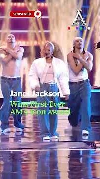 Janet Jackson Wins First-Ever AMA Icon Award #janetjackson #grammys