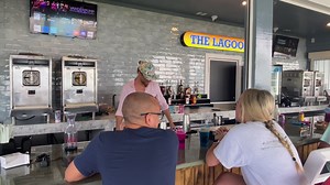 Come relax at “The Lagoon Bar”! We are open this weekend!! | Waterville USA