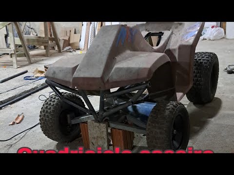 Let's make a homemade quad bike
