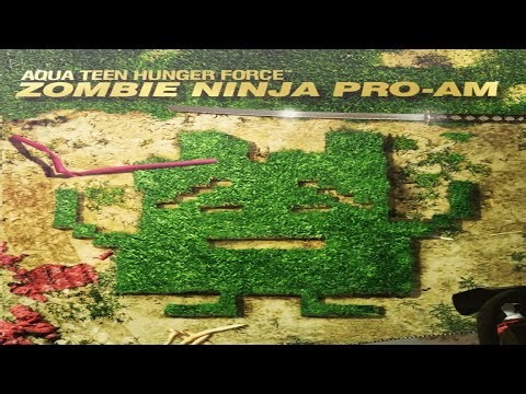 Aqua Teen Hunger Force Zombie Ninja Pro-Am (PS2 Gameplay)