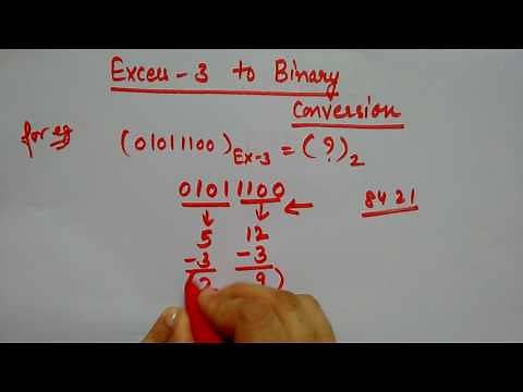 Excess 3 to binary