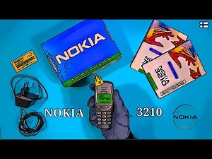 Nokia 3210 (1999) Unboxing with Original Accessories - One of the Best-Selling Phones Ever