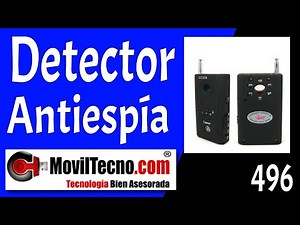 Detector de cámaras y micrófonos espia en MovilTecno.com