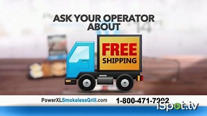 Power XL Smokeless Grill TV Spot, 'Smoke-Extracting Technology'