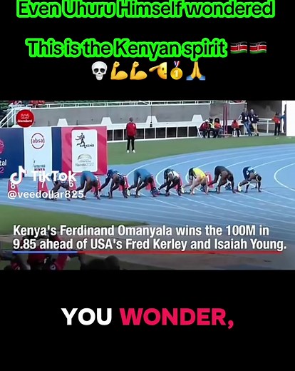 Even Uhuru himself wonders 💭 on Omanyala crazy dominance 💀😳😳😳🇰🇪🇰🇪🇰🇪🙏🙏🥇⚡️🥰🔥#allysonsfelix #Athletics #trackandfield #100m #creatorsearchinsights @WorldAthletics @Olympics @The Kenya Athletics @Athletics @TEAM KENYA @Guinness World Records