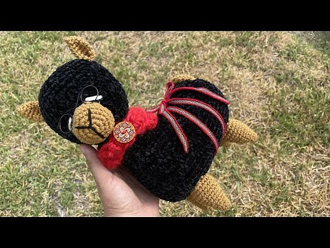 Llama amigurumi - Nuevo diseño