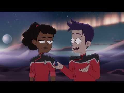 Boimler travels to the past - Star Trek: Strange New Worlds 2x07 "Those Old Scientists"