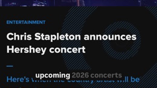 Upcoming 2026 Hersheypark concerts
