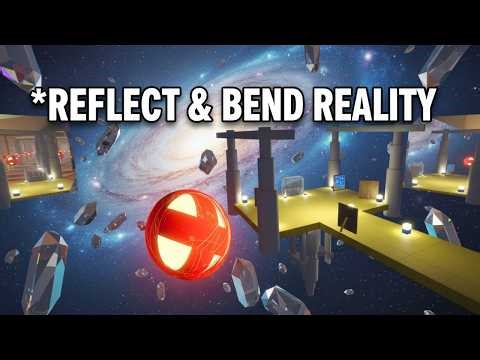 The Art of Reflection — mirror traversal, gravity-bending puzzle adventure