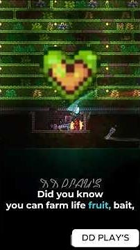 How To Make Life Fruit, Bait & Jungle Seed Farm In Terraria!