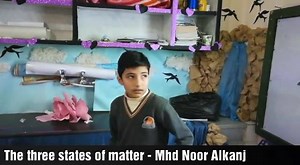 Grade 5 Computer Science بهدف دمج التقانة بالتعليم و انطلاقاً من الفائدة في ربط المواد الدراسية قام طلابنا بتنفيذ مشاريع عن مواضيع مختلفة تم تعلمها في مادة ال Science بشكل عروض تقديمية مميزة وتفاعلية مطبقين ما تعلموه على برنامج PowerPoint في مادة ال Computer، اكتسبوا من خلالها معارف جديدة في تسخير التقانة للبحث عن المعلومات وتقديم العروض أمام الجمهور. شكراً لجهودكم أحباءنا علماء المستقبل ووفقكم الله للمزيد من التميز. 😍❤️❤️ -------------------------------------- The three states of matter - Moha