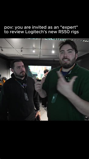 Testing Logitech G's RS50 Rig at McLaren Technology Centre