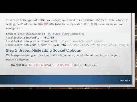 How to Receive Unicast and Multicast on the Same Socket in C+ +