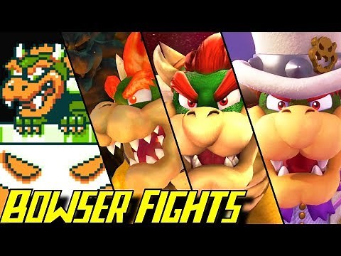 Evolution of Bowser Battles in Super Mario Games (1985-2017)