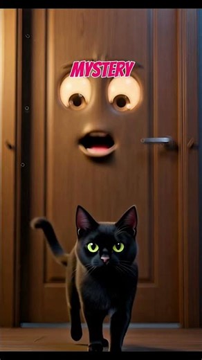 Why Cats Cry Outside Closed Doors 🚪😿 #catbehavior #cats #funfacts #catfacts #shorts