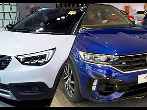 Opel Crossland X 2020 vs. Volkswagen T-Roc 2020