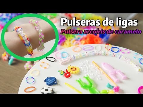 Cómo hacer pulseras de gomitas（pulseras de ligas）
