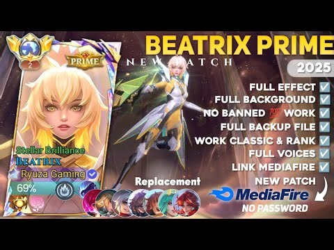 Script Beatrix Prime - Stellar Brilliance No Password | Full Effect Voice | Terbaru