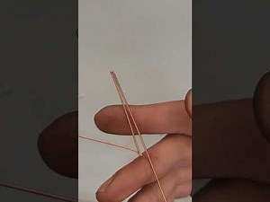 Wire Wrapping-----Bowtie setting tutorial, originally designed by Miles Mcdonald