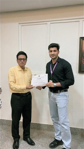 This was my first professional training experience . The induction training conducted by NESTS.