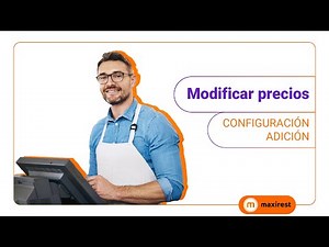 Configuración Adición - Modificar precios