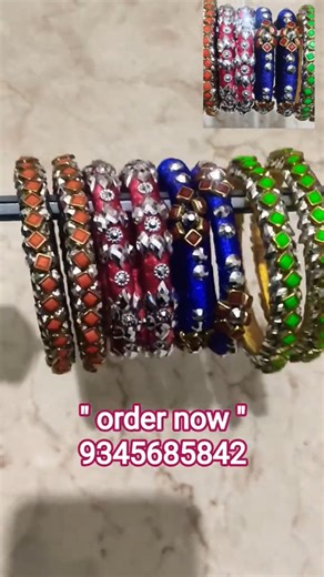 4 Beautiful Thread Bangles ✨ Simple & Stylish