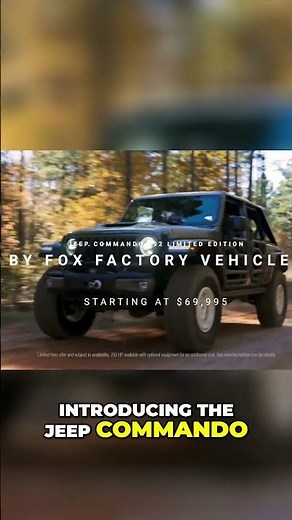 Jeep Commando 392: Honoring Freedom's Legacy