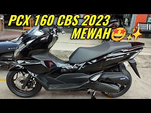 PCX 160 CBS HITAM 2023‼️NAIK KELAS🔥