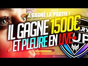 IL GAGNE 1500€ ET PLEURE DE JOIE EN LIVE 😱 BEST OF SOLARY CUP by ACER PREDATOR FORTNITE FR GAMEPLAY