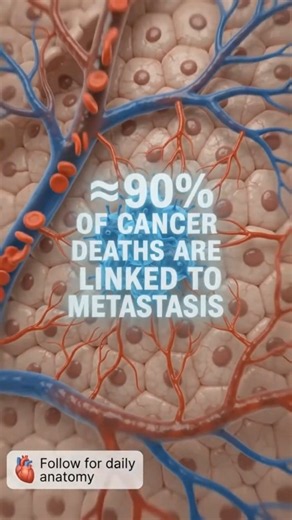 What Happens Inside Your Body When Cancer Spreads? 🎗️ | 3D Anatomy