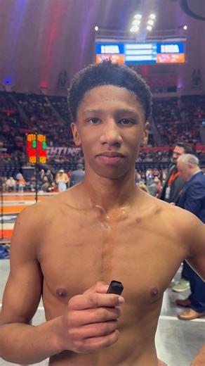 Illinois Wrestler | 1st Place Match - Caleb Noble (Gurnee (Warren)) 46-1 won by decision over Erik Klichurov (Lombard (Montini)) 37-3 (Dec 4-0) | Instagram