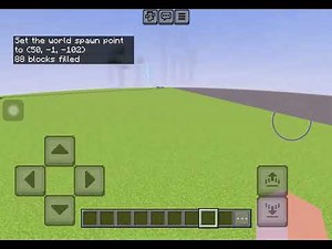How to add fill blocks in Minecraft when it’s saying cannot place blocks outside of the world