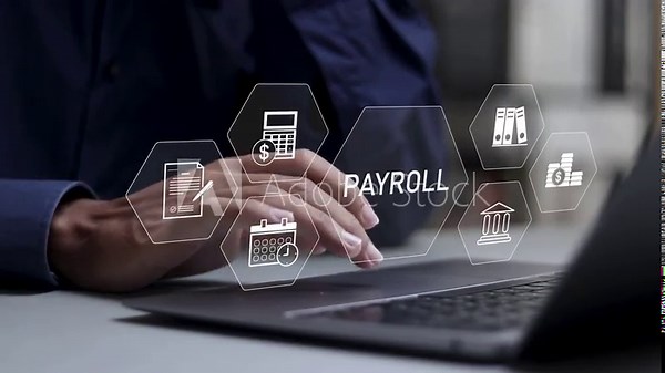 Payroll management concept. payment of salaries to employees, scheduling, and efficient payroll operations.