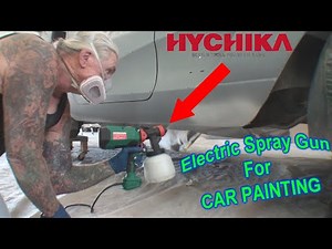 Paint Your Car With No Air Compressor - Insane Results With Airless House Sprayer - #automobile