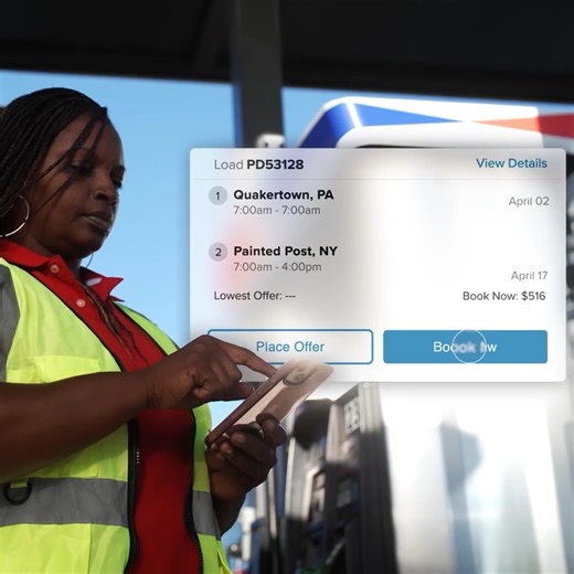 The J.B. Hunt load board is fast, simple and built for owner operators who want more control over their schedule. Click to learn more: https://bit.ly/4qYIDiI | J.B. Hunt Drivers