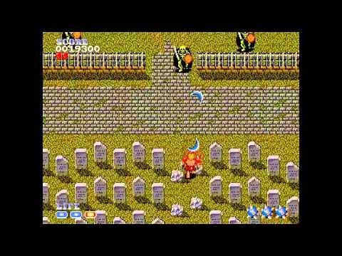 Undead Line ... (Sega Genesis) Gameplay