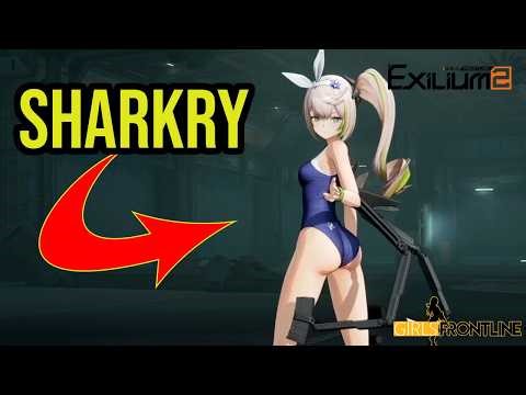 [Girls' Frontline 2] Sharkry Swimsuit Full Showcase