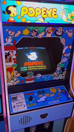 Till Paris | Who played Nintendo Popeye? Popeye! Released by Nintendo in 1982, this arcade classic let you play as Popeye, collecting hearts, notes,... | Instagram