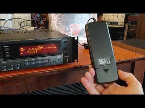 TASCAM CD-RW901 MK II Professional CD Rewritable Recorder. DEMO.