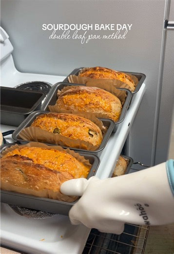 Mastering the Double Loaf Pan Method for Sourdough
