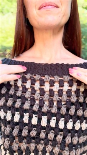 Here’s how you turn a puff stitch into a sweater