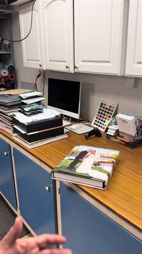 Wedding Album TriFold printing on Fux Letter on UV ink machine.