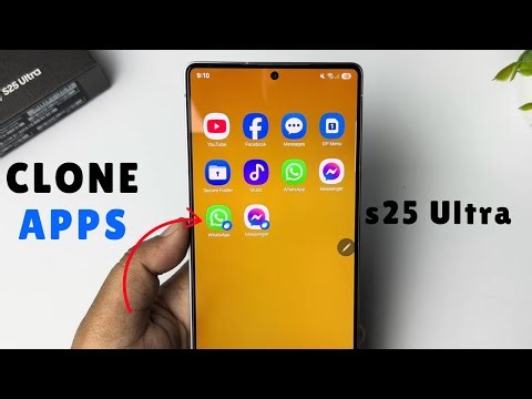 How to Clone Apps Duplicate Apps On Samsung Galaxy S25 Ultra