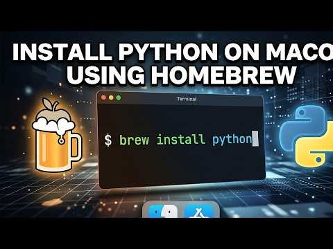 How to Install Python on macOS using Homebrew