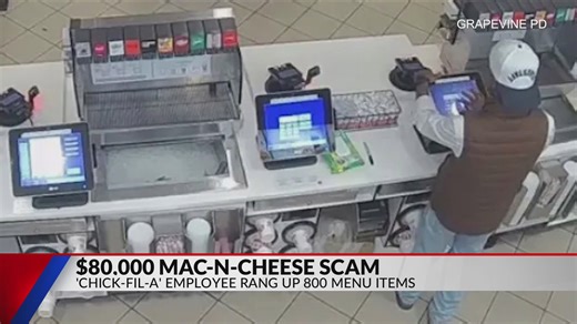 Former Grapevine Chick-fil-A employee arrested for $80K mac-n-cheese scam