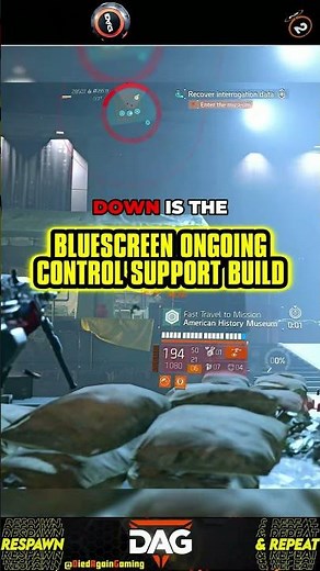 Bluescreen Ongoing Directive | The Only Support Build You Need | Division 2