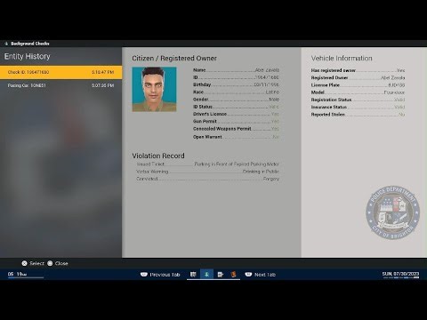 Police Simulator Stopping A Protest In Street