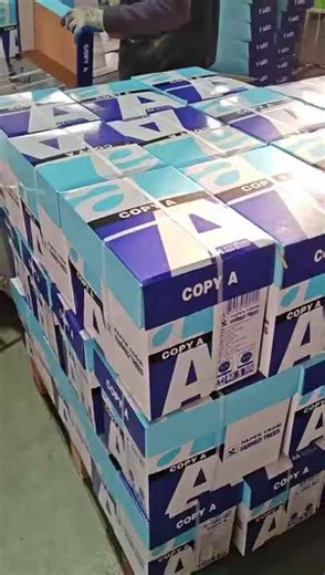 ISO 216 Standard A4 Copy Paper 70 75 80gsm 500 Sheets Per Ream White Virgin Wood Pulp Paper for Office Printing Photocopy